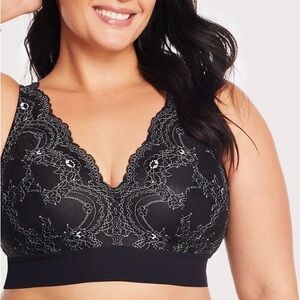 Bundle of Bramour Lexington Lace Plunge Bralette size 42D